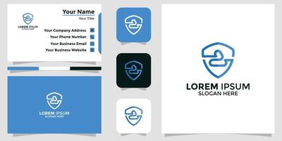 security design logo and branding card vector