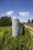 metal road barriers photo