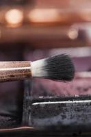 small brushes for makeup work photo