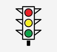 traffic signs icon vector logo design template