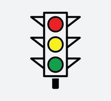 traffic signs icon vector logo design template