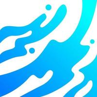 gradient blue wavy, liquid gradient abstract, Wavy design element, Fluid graphic shape element design vector, waves, water, splash water, Swirl wave vector