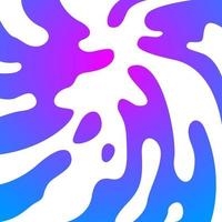 liquid gradient abstract, blue Wavy design element, Fluid graphic shape element design vector, waves, water, splash water, Swirl wave vector