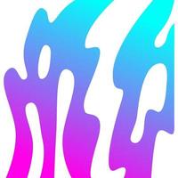 Wavy design element, Fluid graphic shape element design vector, waves, water, splash water, Swirl wave vector