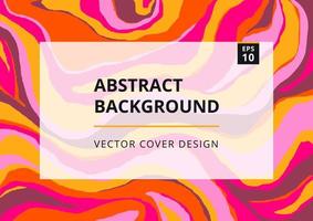 Fashion abstract background with pink striped texture. Modern design with freehand pink line background. Retro cover for business, presentation and branding design. Vector illustration