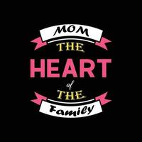 mother's day t-shirt design vector Premium Vector