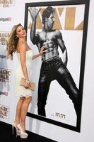 LOS ANGELES, JUN 25 -  Sofia Vergara, Joe Manganiello Magic Mike XXL Poster at the Magic Mike XXL Premiere at the TCL Chinese Theater on June 25, 2015 in Los Angeles, CA photo