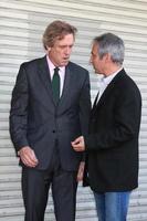 LOS ANGELES, OCT 25 -  Hugh Laurie, David Shore at the Hugh LaurieHollywood Walk of Fame Star Ceremony at the Hollywood Blvd. on October 25, 2016 in Los Angeles, CA photo