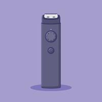 Shaving Machine Vector Icon Illustration. Razor Tools Vector. Flat Cartoon Style Suitable for Web Landing Page, Banner, Flyer, Sticker, Wallpaper, Background