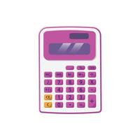 Calculator Flat Illustration. Clean Icon Design Element on Isolated White Background vector