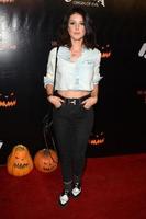 LOS ANGELES, OCT 9 -  Shenae Grimes at the Haunted Hayride 8th Annual VIP Black Carpet Event at the Griffith Park on October 9, 2016 in Los Angeles, CA photo