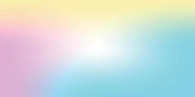 Bright summer gradient background in pink, yellow, green and blue. Good for banner, social media template, poster and flyer template vector