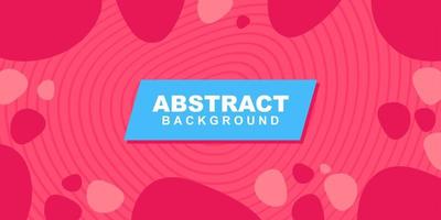 Abstract colorful geometric background texture illustration with circles. Cool for banner, social media template, poster and flyer template vector