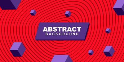 Abstract colorful geometric background texture illustration with circles. Cool for banner, social media template, poster and flyer template vector