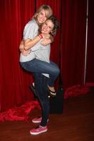 LOS ANGELES, OCT 6 -  Kim Matula, Linsey Godfrey at the Light The Night The Walk to benefit the Leukemia-Lymphoma Society at Sunset-Gower Studios on October 6, 2013 in Los Angeles, CA photo