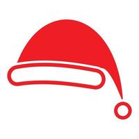 Realistic santa hat vector - a shaped covering for the head worn for warmth, as a fashion item, or as part of a uniform.