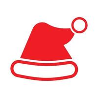 Realistic santa hat vector - a shaped covering for the head worn for warmth, as a fashion item, or as part of a uniform.