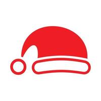 Realistic santa hat vector - a shaped covering for the head worn for warmth, as a fashion item, or as part of a uniform.