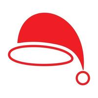 Realistic santa hat vector - a shaped covering for the head worn for warmth, as a fashion item, or as part of a uniform.