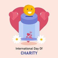 International Day of Charity vector