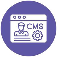Cms Icon Style vector