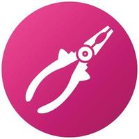 Pliers Icon Style vector