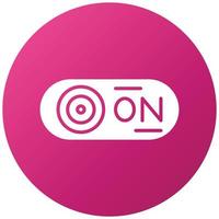 On Off Switch Icon Style vector