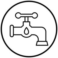 Oil Tap Icon Style vector