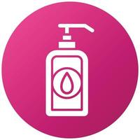 Face Cleanser Icon Style vector