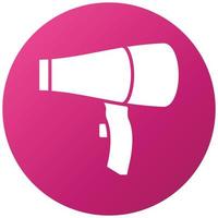 Hair Dryer Icon Style vector