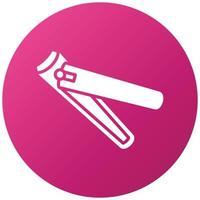 Nail Clipper Icon Style vector