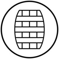 Barrels Icon Style vector