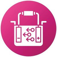 Electrolysis Icon Style vector