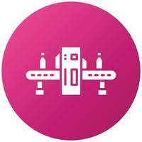 Automatic Conveyor Icon Style vector