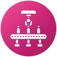 Food Conveyor Icon Style vector