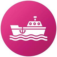 Commercial Fishing Icon Style vector