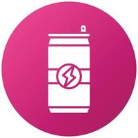 Energy Drink Icon Style vector