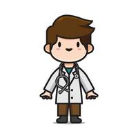 Cute Doctor Vector