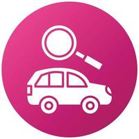 Car Finder Icon Style vector