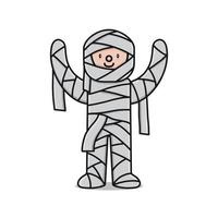 cute mummy vector