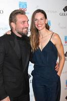 LOS ANGELES, FEB 19 -  Brian Bowen Smith, Hilary Swank at the Icons of the Awards Pre-Oscar Party at a Mr C Beverly Hills on February 19, 2015 in Beverly Hills, CA photo