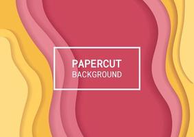 papercut background abstract vector design wallpaper