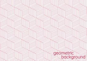 cute pastel geometric background vector design