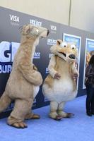 LOS ANGELES, JUL 17 -  General Atmosphere, Ice Age Charachters at the  Ice Age - Collision Course  at the 20th Century Fox Lot on July 17, 2016 in Los Angeles, CA photo