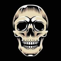 Skull vector illustration premium vector
