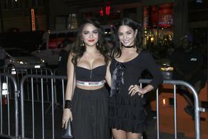 LOS ANGELES, SEP 8 -  Stella Hudgens, Vanessa Hudgens at the Jeremy Scott - The People s Designer World Premiere at the TCL Chinese Theater on September 8, 2015 in Los Angeles, CA photo