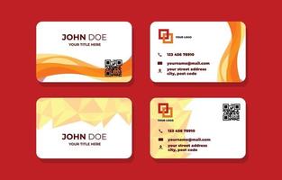 Bussines Card Formal Office Theme vector