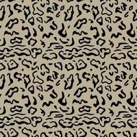 Vector seamless pattern of snow leopard skin. Background design, textile decoration, animalistic print.