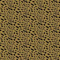 Vector seamless pattern of serval cat skin. Background design, textile decoration, animalistic print.