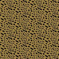 Vector seamless pattern of serval cat skin. Background design, textile decoration, animalistic print.